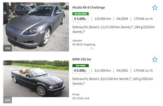Illustration for article titled These Are The Best Sports Cars You Can Buy For £5,000! What can $6,600 Buy You in The US?